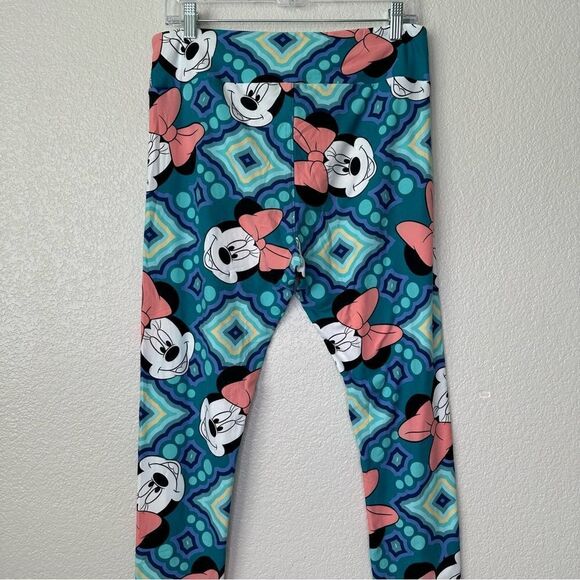 NWOT Lularoe Disney Minnie Mouse Tall & Curvy Leggings - Picture 5 of 10